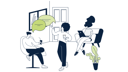 Illustration Behaglichkeit Raum